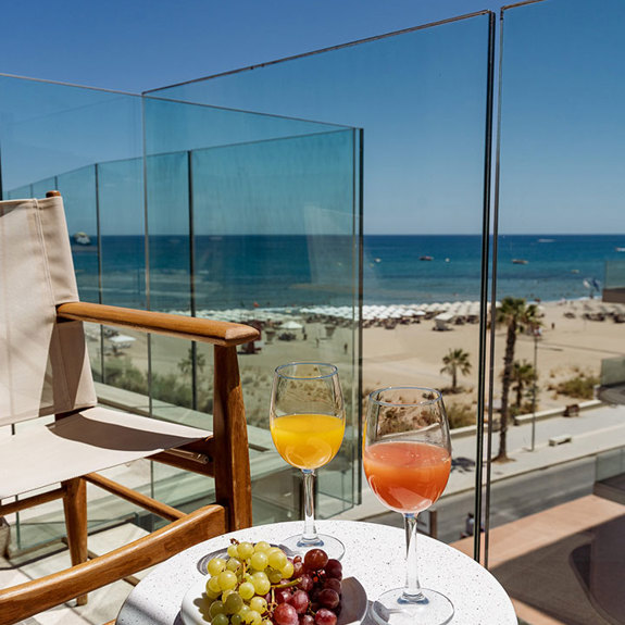 Kriti Beach Hotel Junior Suite Side Sea View 8