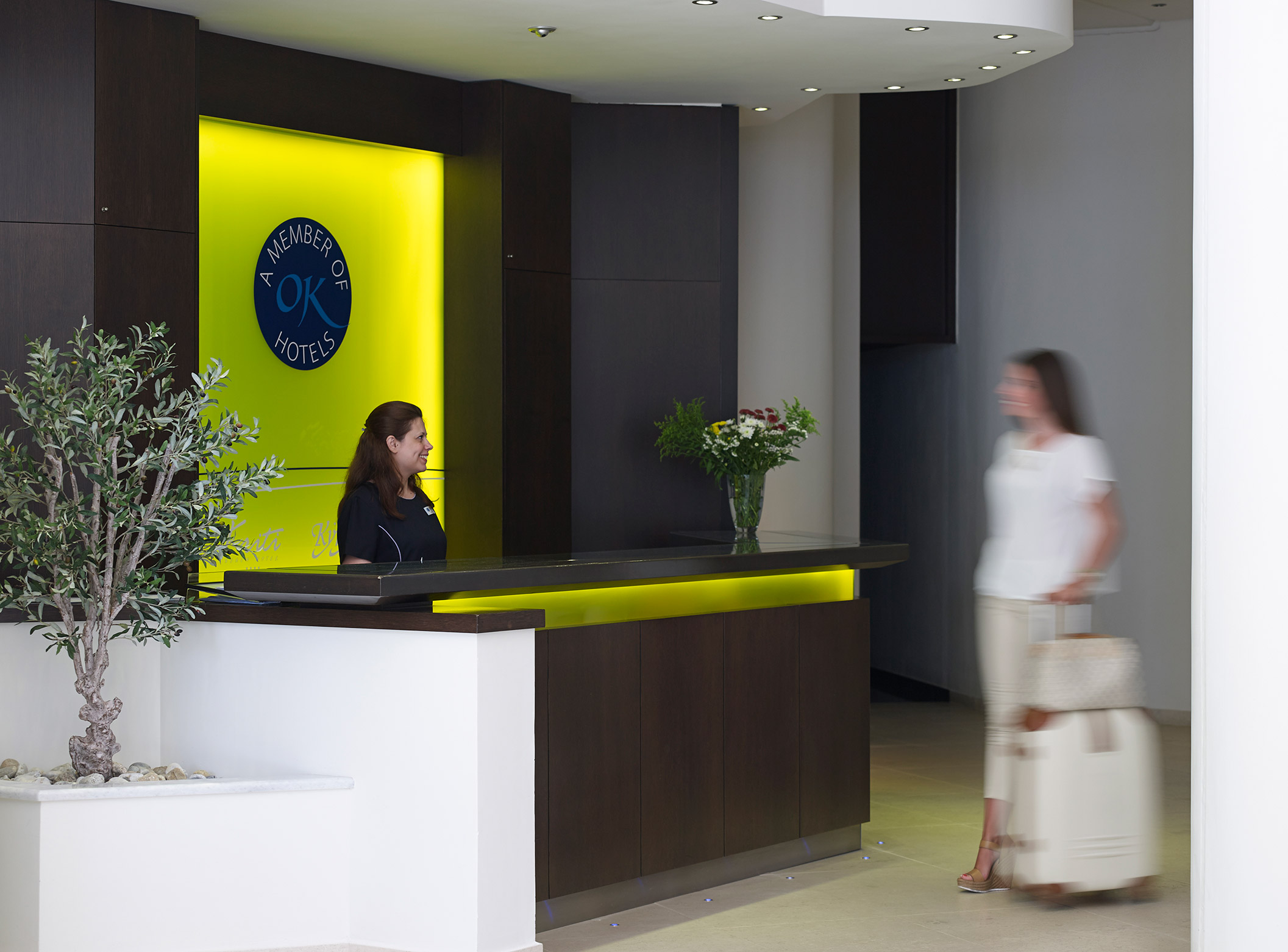 Kriti Beach Hotel Front Office